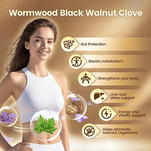 wormwood black walnut cloves